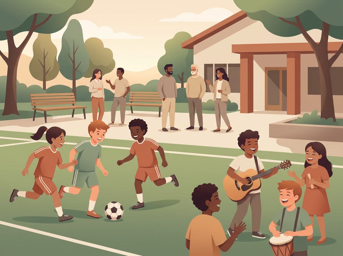 Kids community sports